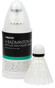Badmintono skrajukės AVENTO 46SG Led 4 vnt